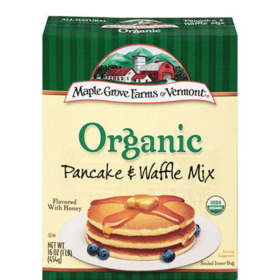 Pancake & Waffle Mixes : Organic with Honey