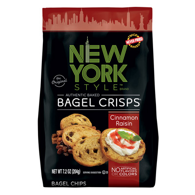 Bagel Crisps : Cinnamon Raisin