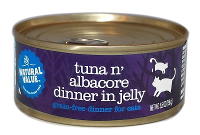 Cat Foods : Tuna n' Albacore Dinner in Jelly