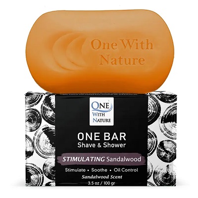 ONE W/ NATURE MEN SANDALWOOD