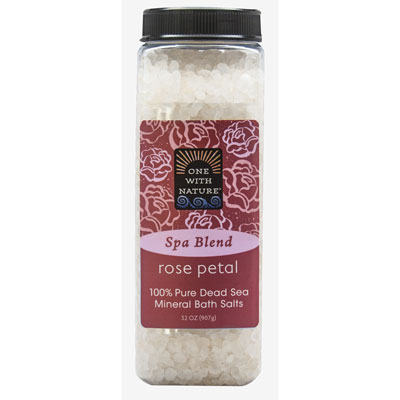 Bath Salts : Spa Blend Rose Petal