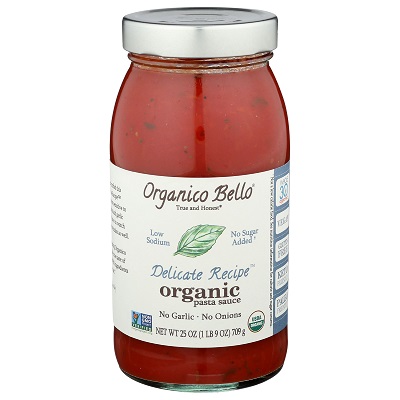 Organic Pasta Sauces : Delicate Recipe
