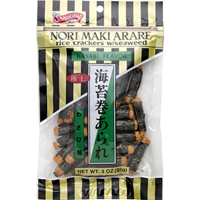 Japanese Rice Crackers : Wasabi