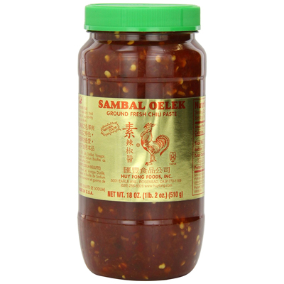 Sambal Oelek Ground Fresh Chili Paste (18oz)