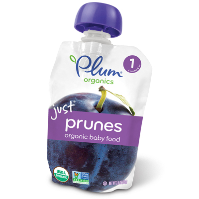 Organic Baby Food : Stage 1 Prunes