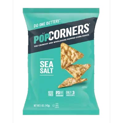 Popped Corn Chips : Sea Salt