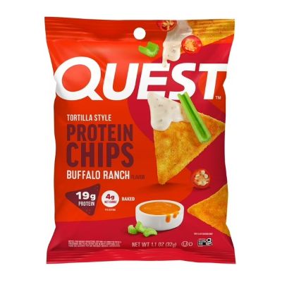QUEST TORTILLA CHIPS BUFFALO RANCH #1642
