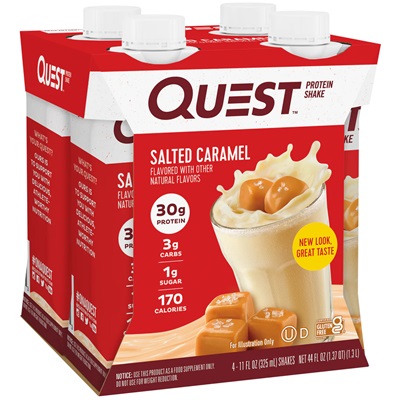QUEST RTD SHAKE SALTED CARAMEL