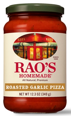RAO PIZZA SAUCE ROASTED GARLIC 12.3oz