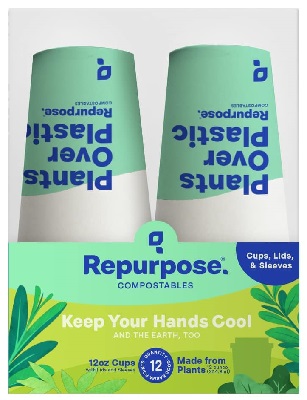 12oz Hot Cups with Lids & Sleeves (12ct)