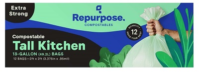 13 Gallon Tall Kitchen Bags (12ct)