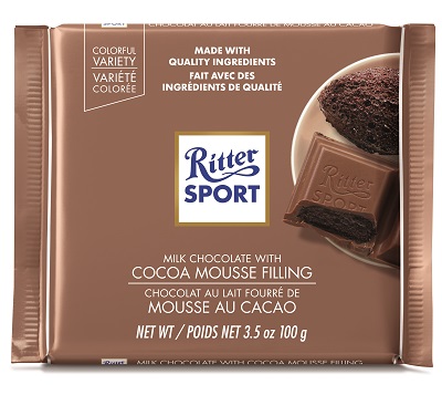 Milk Chocolate with Cocoa Mousse Filling