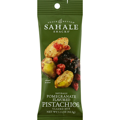 Glazed Mixes : Pomegranate Flavored Pistachios (1.5oz)