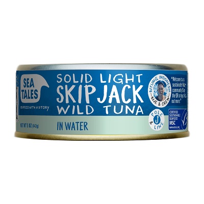 SEA TALES SKIPJACK TUNA IN WATER SALT