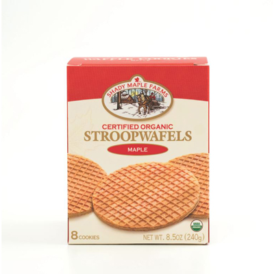 Organic Stroopwafels : Maple
