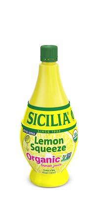 SICILIA ORGANIC LEMON JUICE 4oz