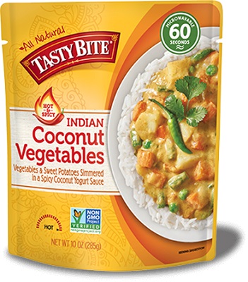 Entrees : Coconut Vegetables