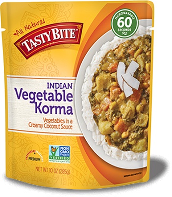 Entrees : Vegetable Korma