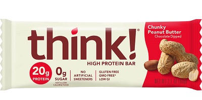 High Protein Bars : Chunky Peanut Butter