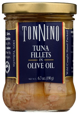 Tuna Fillets in Olive Oil