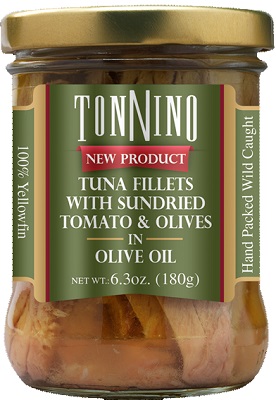 TONNINO TUNA FT W/ SUNDRIED TOMATO OLIVE