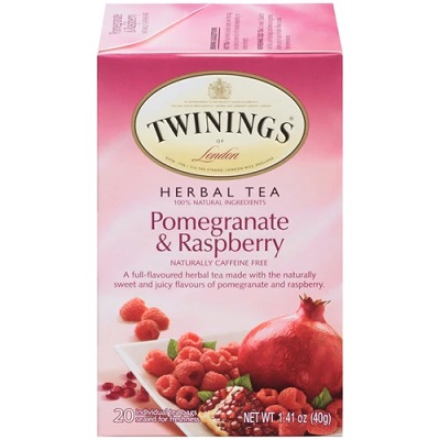 TWINING TEA POMEGRANATE RASPBERRY
