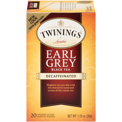 Decaffeinated Black Tea : Earl Grey