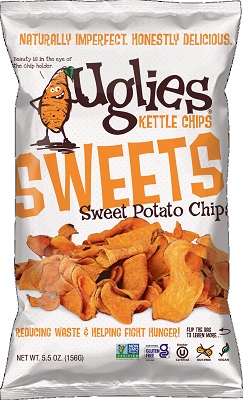 UGLIES CHIPS SWEET POTATO SEASALT