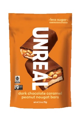 UNREAL DK CHOCO CARAML PEANT BAR
