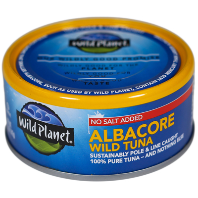Albacore Wild Tuna No Salt Added